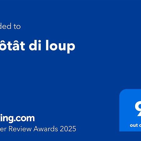 L'Hotat Di Loup Bed & Breakfast Courtedoux Bagian luar foto