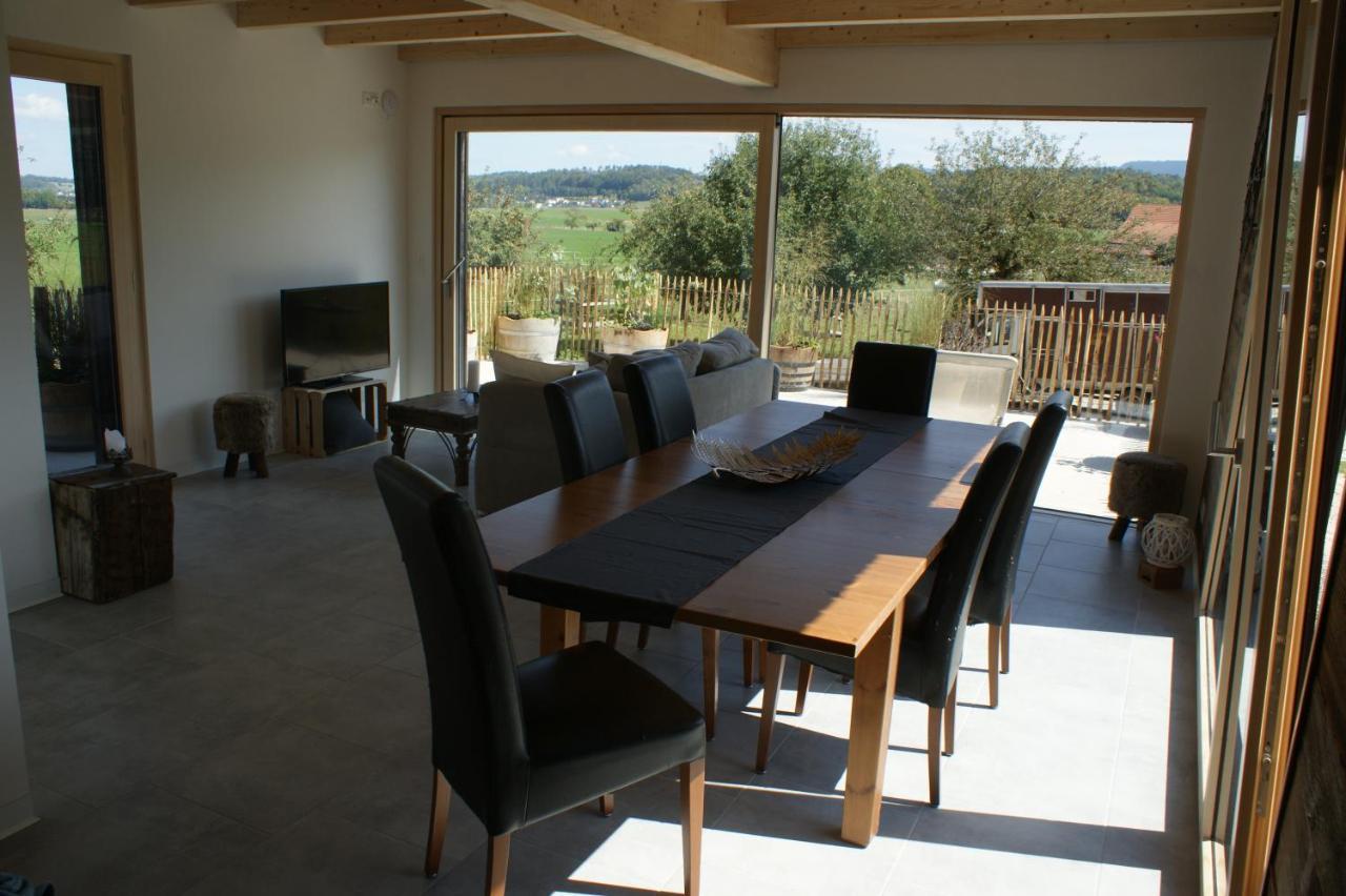 L'Hotat Di Loup Bed & Breakfast Courtedoux Bagian luar foto