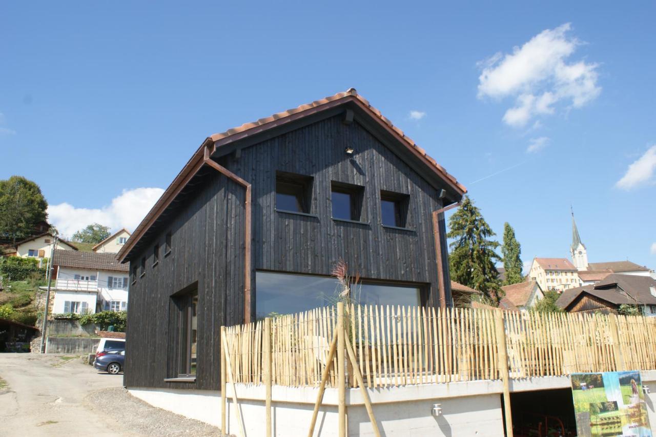 L'Hotat Di Loup Bed & Breakfast Courtedoux Bagian luar foto