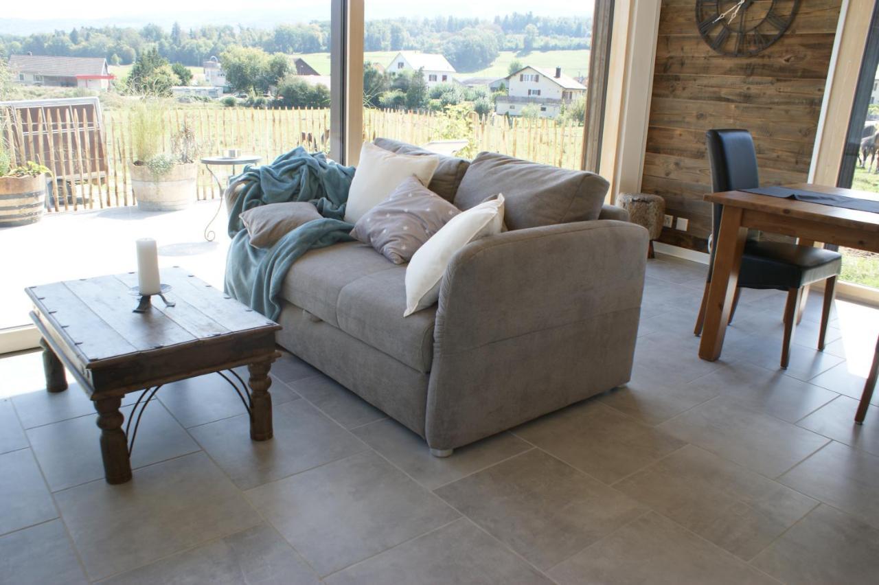 L'Hotat Di Loup Bed & Breakfast Courtedoux Bagian luar foto