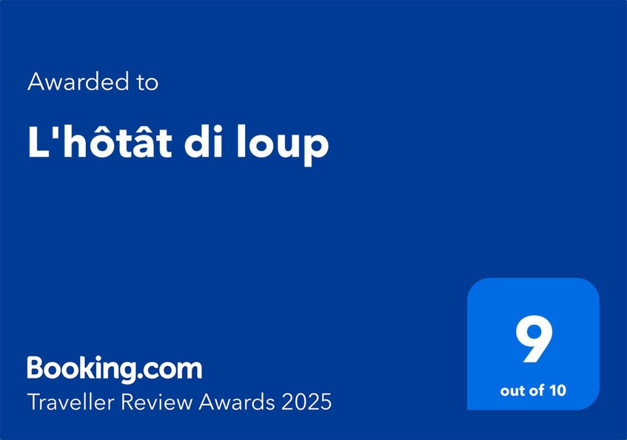 L'Hotat Di Loup Bed & Breakfast Courtedoux Bagian luar foto